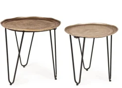 SET2 TAVOLINI IN ALLUMINIO X73 - AMIRA