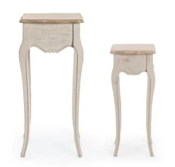 SET2 TAVOLINI IN LEGNO - CLARISSE