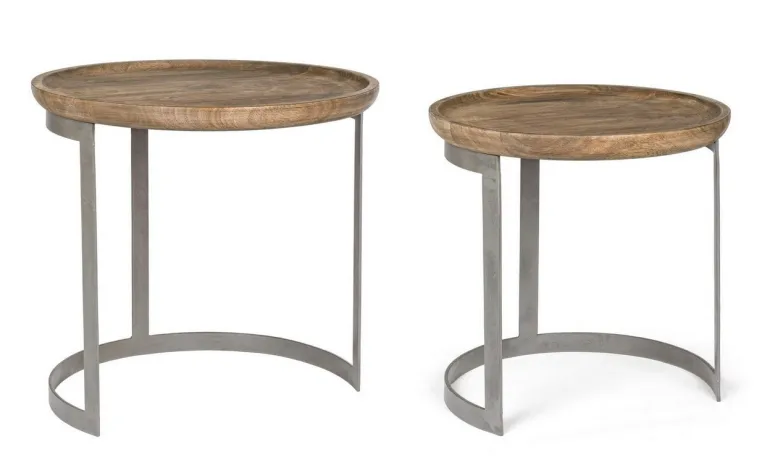 SET2 TAVOLINI IN LEGNO - NARVIK