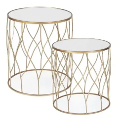 SET2 TAVOLINI IN METALLO J16 - ELENOR