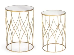 SET2 TAVOLINI IN METALLO J15 - ELENOR