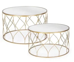 SET2 TAVOLINI IN METALLO J17 - ELENOR