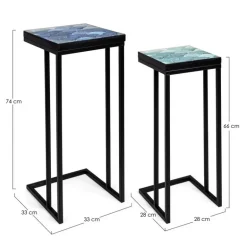 SET2 TAVOLINI IN METALLO K02 - REEF