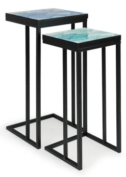 SET2 TAVOLINI IN METALLO K02 - REEF