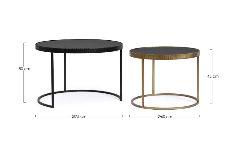 SET2 TAVOLINO YAMIR TO