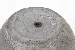 SET2 VASO CEMENT SFERA GRIGIO