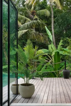 SET2 VASO CEMENT SFERA SABBIA