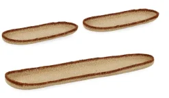 SET3 VASSOIO DECORATIVO TUY NATUR MARRON