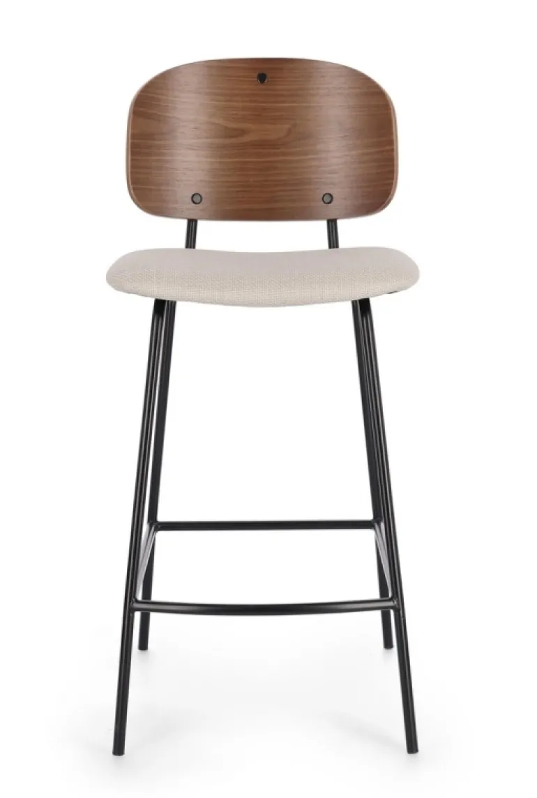 SGABELLO BAR BEIGE - SIENNA