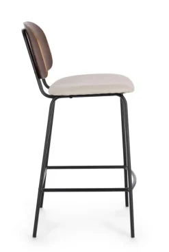 SGABELLO BAR BEIGE - SIENNA