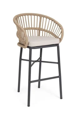 SGABELLO BAR C-C ODIVELAS BEIGE