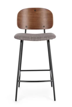 SGABELLO BAR GRIGIO - SIENNA