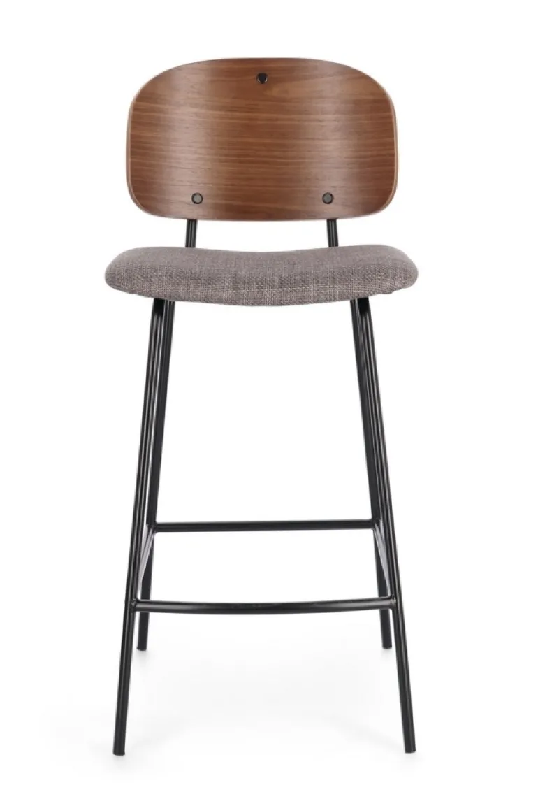 SGABELLO BAR GRIGIO - SIENNA