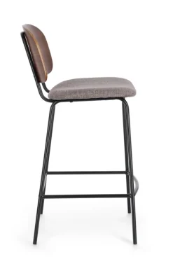 SGABELLO BAR GRIGIO - SIENNA