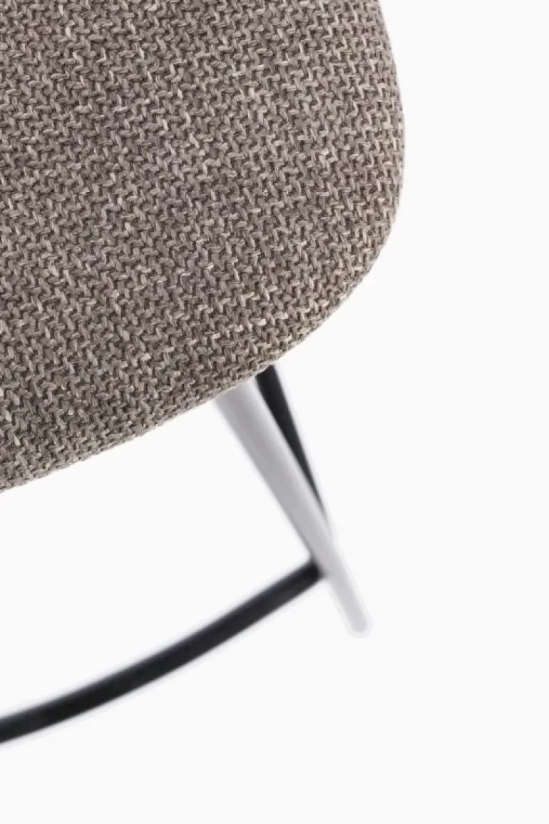 SGABELLO BAR GRIGIO - SIENNA