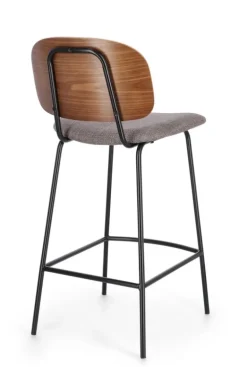 SGABELLO BAR GRIGIO - SIENNA