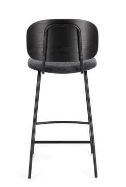 SGABELLO BAR GRIGIO SCURO - SIENNA