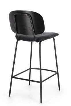 SGABELLO BAR GRIGIO SCURO - SIENNA