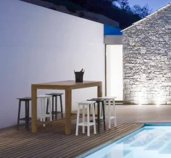 SGABELLO BAR IN ALLUMINIO ANTRACITE YK13 - SKIPPER