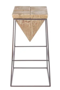 SGABELLO BAR IN LEGNO - PRISMY