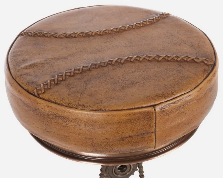 SGABELLO BAR IN PELLE - CYCLE