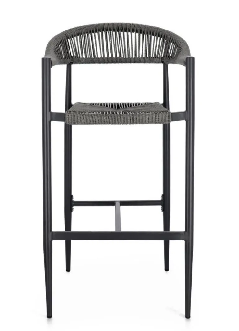 SGABELLO BAR JANDIA ANTRACITE/GRIGIO