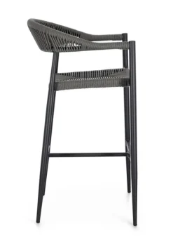 SGABELLO BAR JANDIA ANTRACITE/GRIGIO