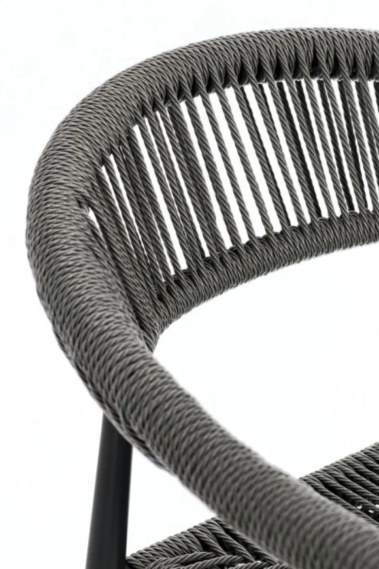 SGABELLO BAR JANDIA ANTRACITE/GRIGIO