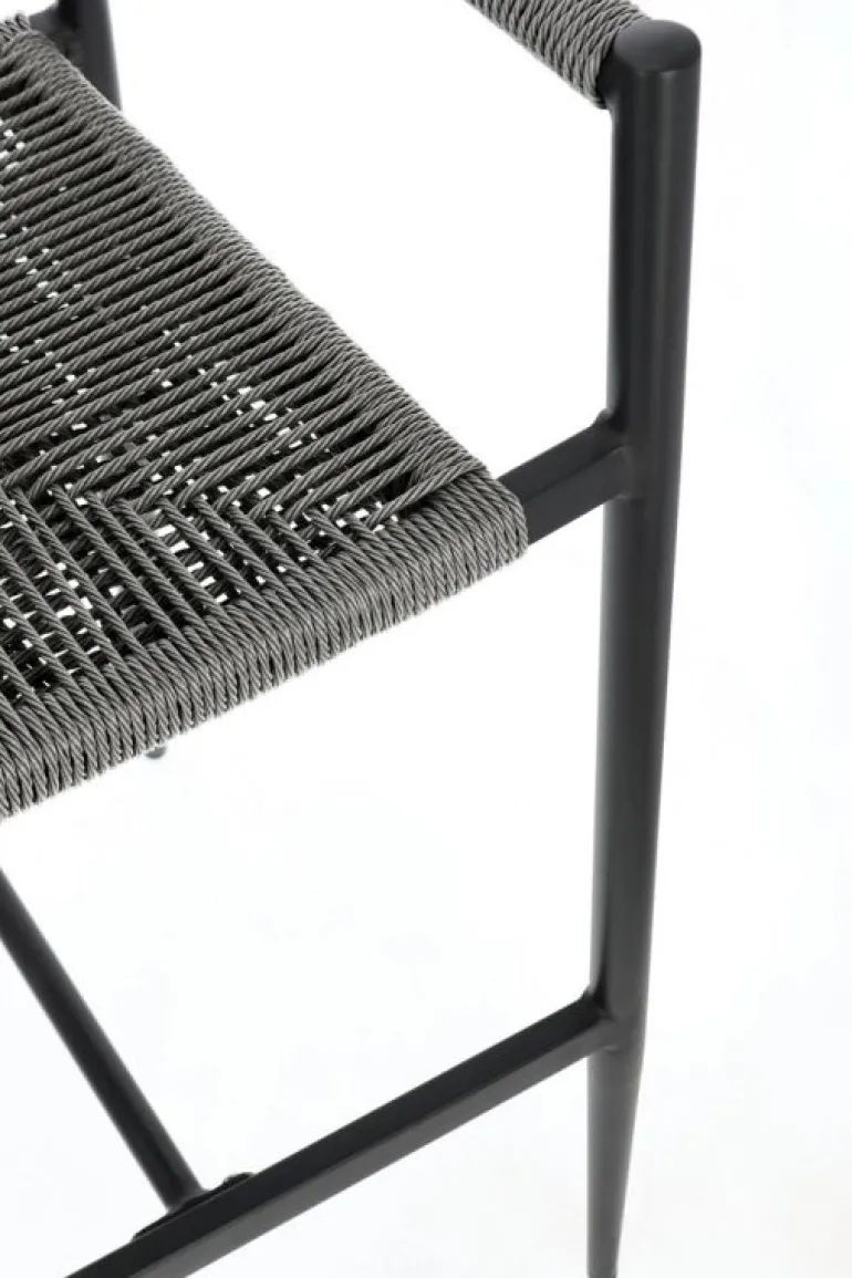 SGABELLO BAR JANDIA ANTRACITE/GRIGIO