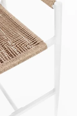 SGABELLO BAR JANDIA BIANCO/BEIGE