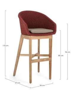 SGABELLO BAR SCARLET - COACHELLA