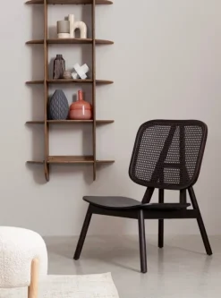 SGABELLO EFFETTO BOUCLE' BIANCO - DAYLA