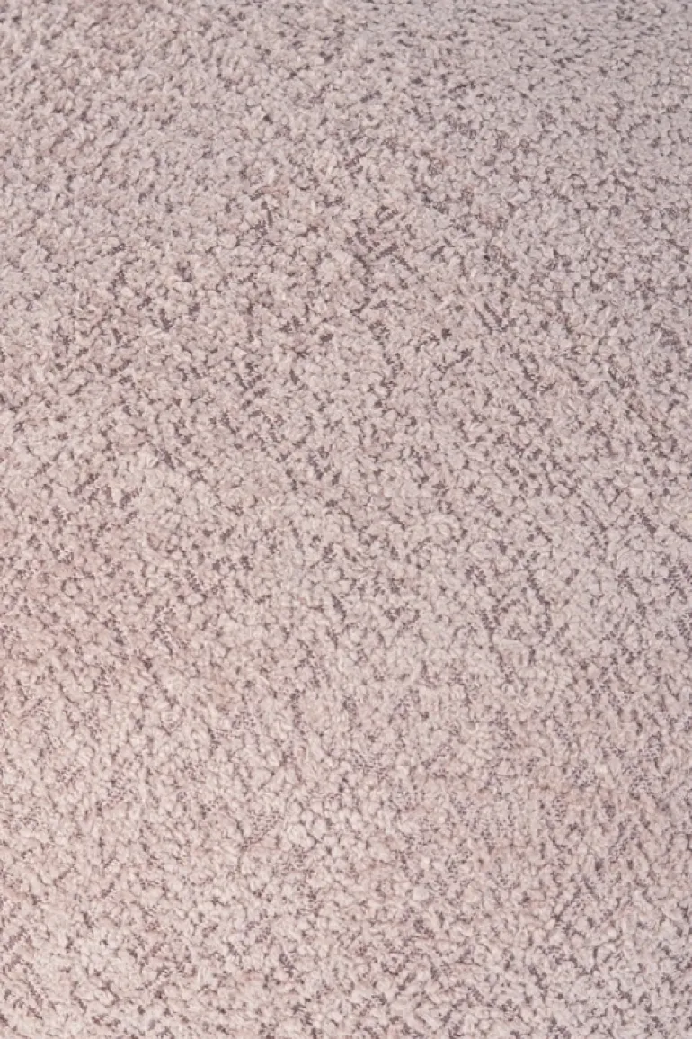 SGABELLO EFFETTO BOUCLE' ROSA ANTICO - DAYLA