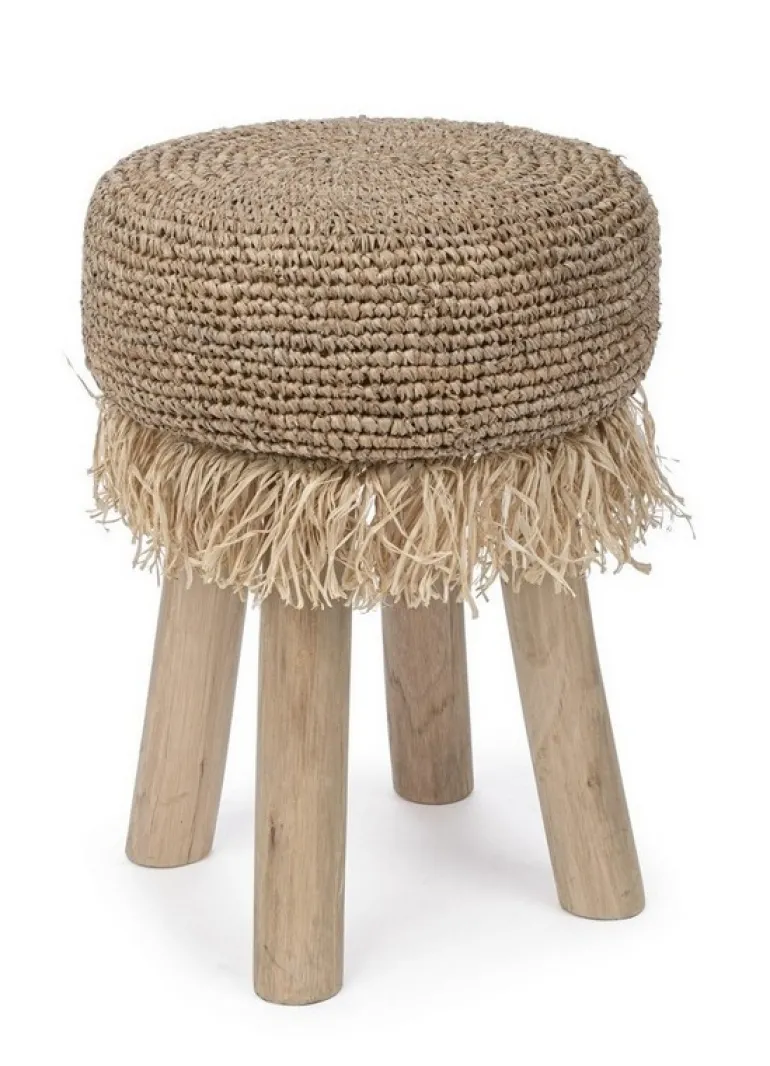 SGABELLO IN FIBRE NATURALI G01 - FLORINDA