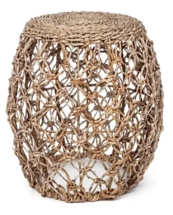 SGABELLO IN FIBRE NATURALI - AMELINA