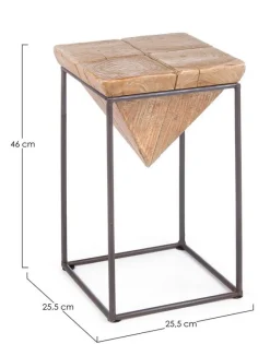 SGABELLO IN LEGNO - PRISMY