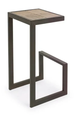 SGABELLO IN METALLO H70 - BLOCKS