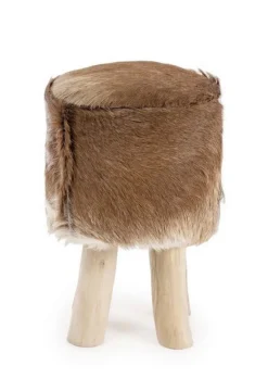 SGABELLO IN PELLE - MALAK