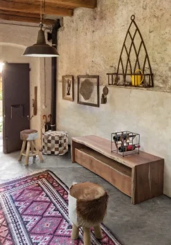 SGABELLO IN PELLE - MALAK