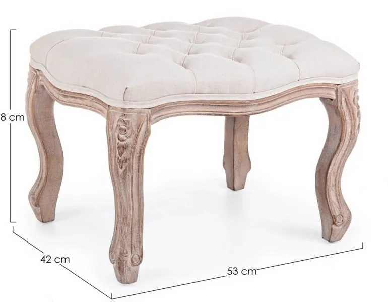 SGABELLO IN TESSUTO - DIVA