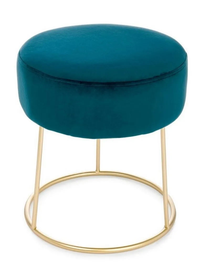 SGABELLO IN VELLUTO DEEP - CLARISSA