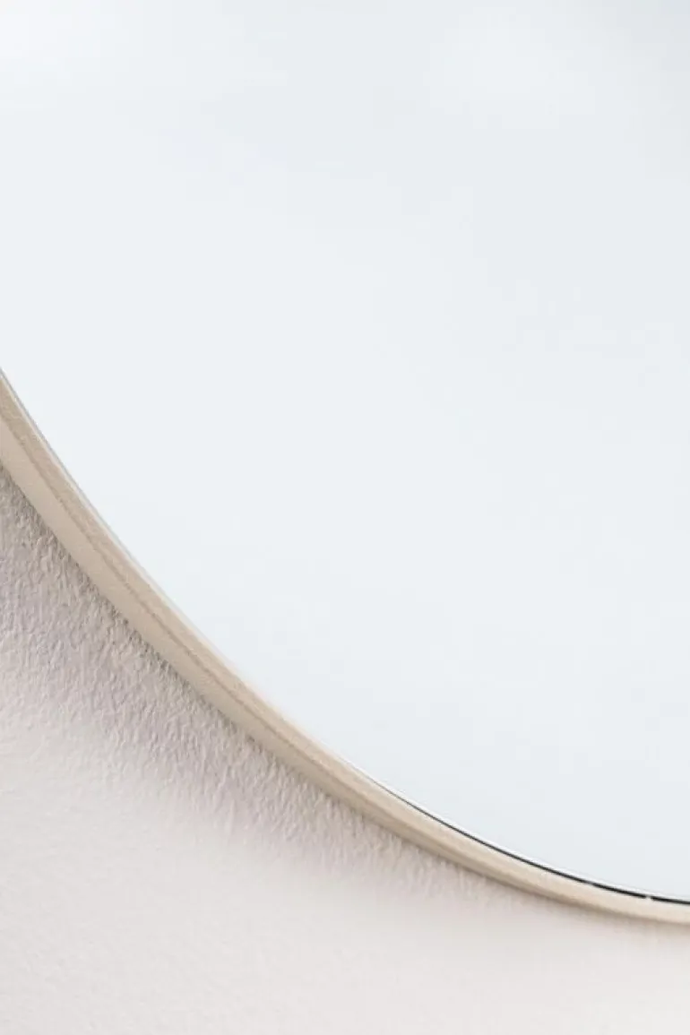 SPECCHIO C-C NUCLEOS BIANCO RUVIDO D60