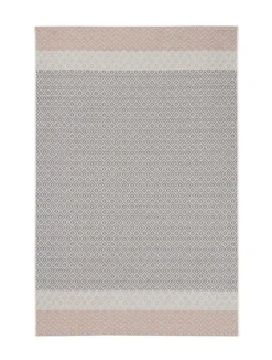 TAPPETO BEIGE BLU 160X230 - LEEV