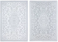 TAPPETO BIANCO GRIGIO 150X210 - ANSEDONIA