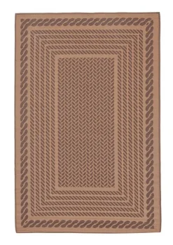 TAPPETO MARRONE 180X270 - KASHAN