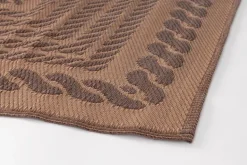 TAPPETO MARRONE 180X270 - KASHAN