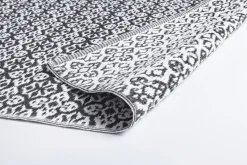 TAPPETO NERO BIANCO 150X210 - TIRRENIA