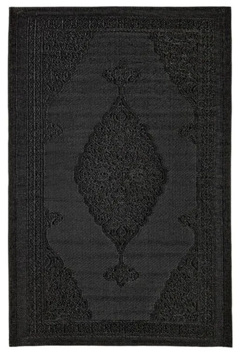 TAPPETO NERO 120X180 - DELBAR