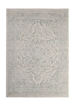 TAPPETO NORA BLU CREMA 160X230