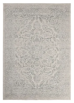 TAPPETO NORA BLU CREMA 200X290